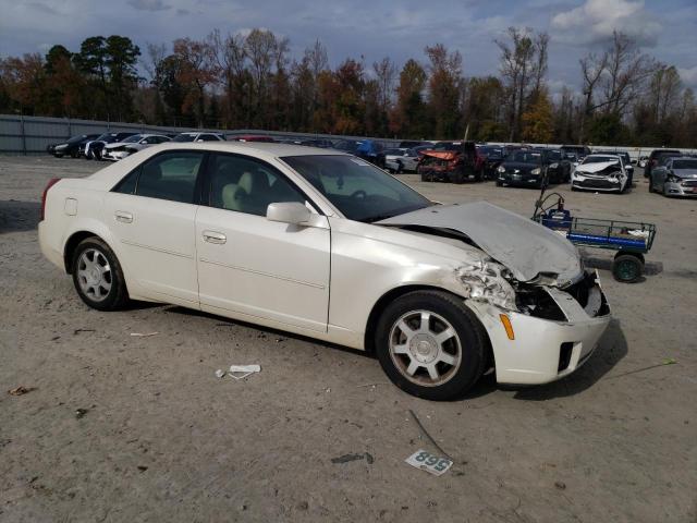 1G6DM577640150130 - 2004 CADILLAC CTS WHITE photo 4