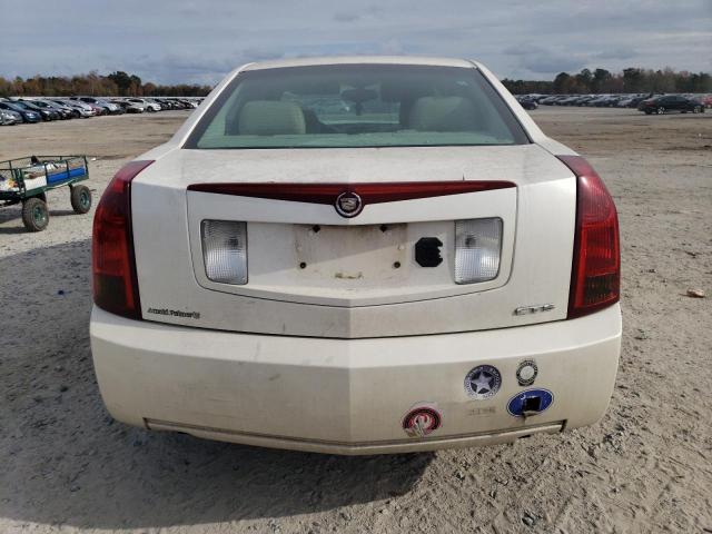 1G6DM577640150130 - 2004 CADILLAC CTS WHITE photo 6