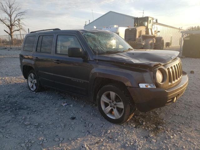 1C4NJRFB7ED863877 - 2014 JEEP PATRIOT LATITUDE GRAY photo 4