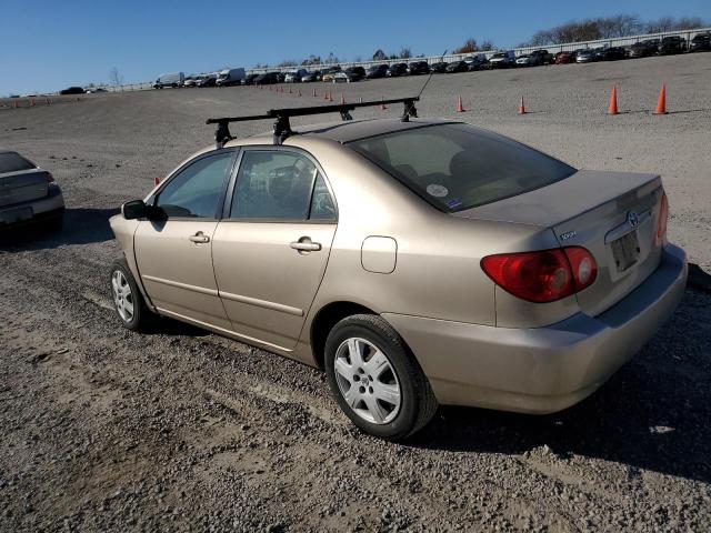 1NXBR32E85Z437233 - 2005 TOYOTA COROLLA CE TAN photo 2