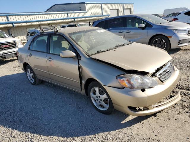 1NXBR32E85Z437233 - 2005 TOYOTA COROLLA CE TAN photo 4