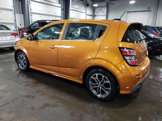 1G1JD6SH9H4107396 - 2017 CHEVROLET SONIC LT ORANGE photo 2