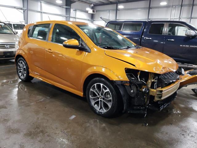 1G1JD6SH9H4107396 - 2017 CHEVROLET SONIC LT ORANGE photo 4