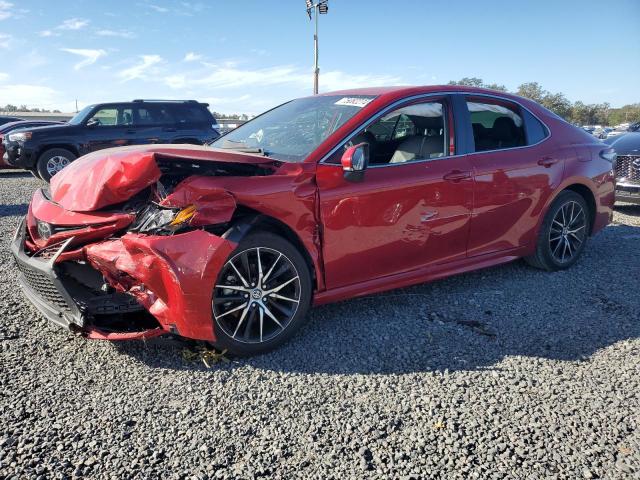 4T1G11AK6PU117842 - 2023 TOYOTA CAMRY SE NIGHT SHADE RED photo 1