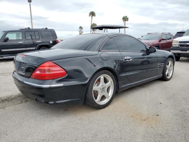 WDBSK75F63F058039 - 2003 MERCEDES-BENZ SL 500R BLACK photo 3