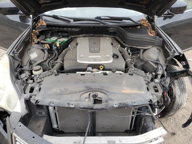 JNKAJ09F98M350545 - 2008 INFINITI EX35 BASE Սև լուսանկար 11