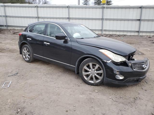 JNKAJ09F98M350545 - 2008 INFINITI EX35 BASE BLACK photo 4