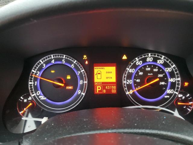 JNKAJ09F98M350545 - 2008 INFINITI EX35 BASE Սև լուսանկար 9