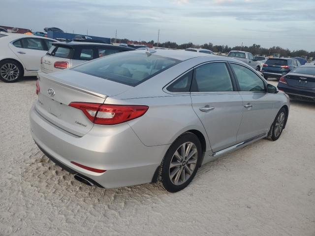 5NPE34AF6HH582708 - 2017 HYUNDAI SONATA SPORT SILVER photo 3