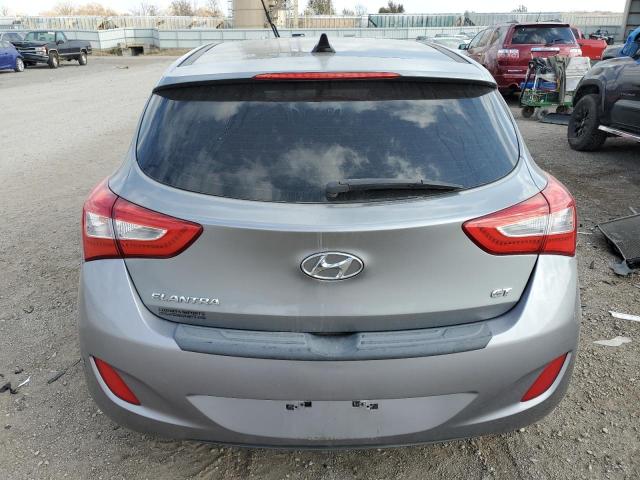 KMHD35LH2EU160030 - 2014 HYUNDAI ELANTRA GT GRAY photo 6