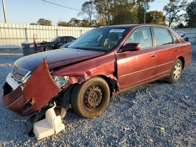 4T1BF28B8YU056471 - 2000 TOYOTA AVALON XL/ XL BURGUNDY photo 1