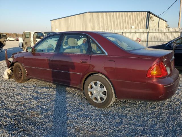 4T1BF28B8YU056471 - 2000 TOYOTA AVALON XL/ XL BURGUNDY photo 2