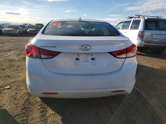 5NPDH4AE6BH015913 - 2011 HYUNDAI ELANTRA GLS WHITE photo 6