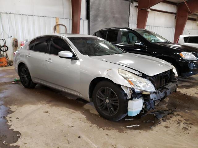 JN1CV6AR6AM253853 - 2010 INFINITI G37 SILVER photo 4