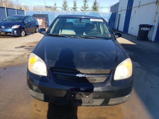 1G1AL52F357662561 - 2005 CHEVROLET COBALT LS BLACK photo 5