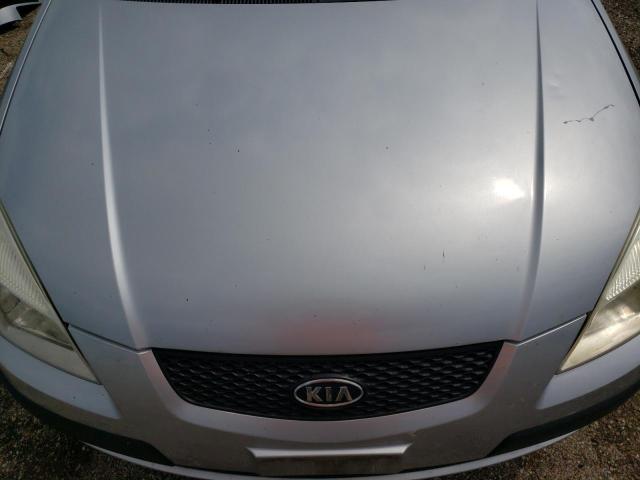 KNADE223496442227 - 2009 KIA RIO BASE SILVER photo 11