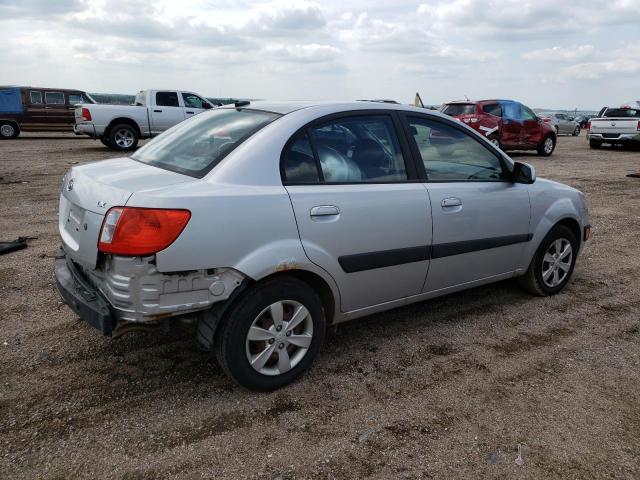 KNADE223496442227 - 2009 KIA RIO BASE SILVER photo 3