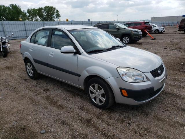 KNADE223496442227 - 2009 KIA RIO BASE SILVER photo 4