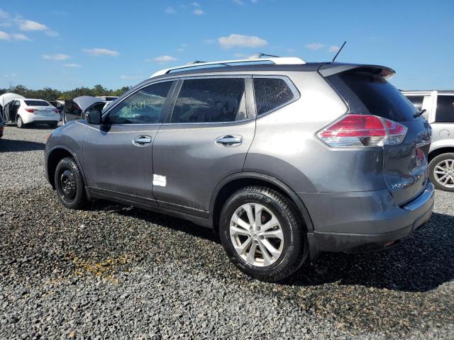 5N1AT2MT4EC845916 - 2014 NISSAN ROGUE S GRAY photo 2