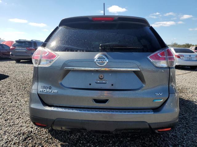 5N1AT2MT4EC845916 - 2014 NISSAN ROGUE S GRAY photo 6