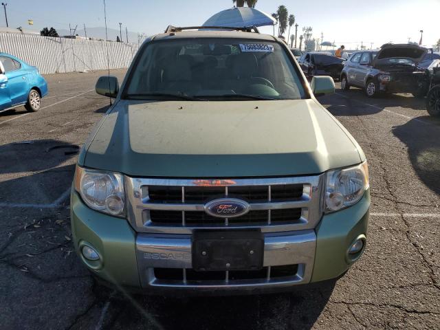 1FMCU59349KA48819 - 2009 FORD ESCAPE HYBRID GREEN photo 5