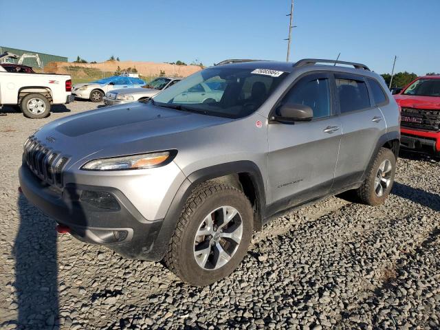 1C4PJMBS9FW770060 - 2015 JEEP CHEROKEE TRAILHAWK SILVER photo 1