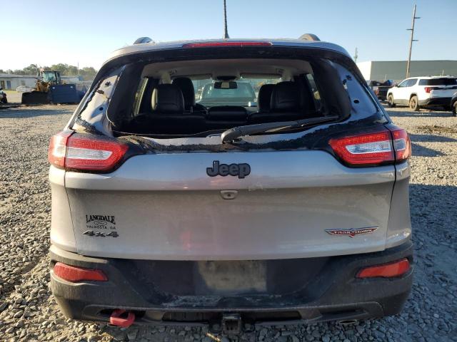 1C4PJMBS9FW770060 - 2015 JEEP CHEROKEE TRAILHAWK SILVER photo 6