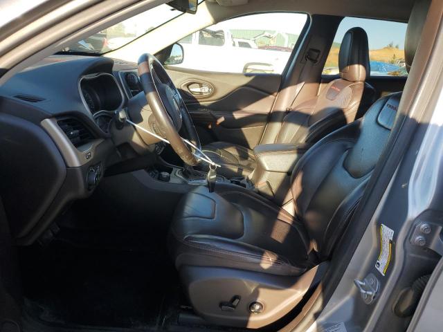1C4PJMBS9FW770060 - 2015 JEEP CHEROKEE TRAILHAWK SILVER photo 7