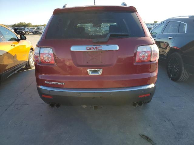 1GKLRNED3AJ146128 - 2010 GMC ACADIA SLT-2 BURGUNDY photo 6