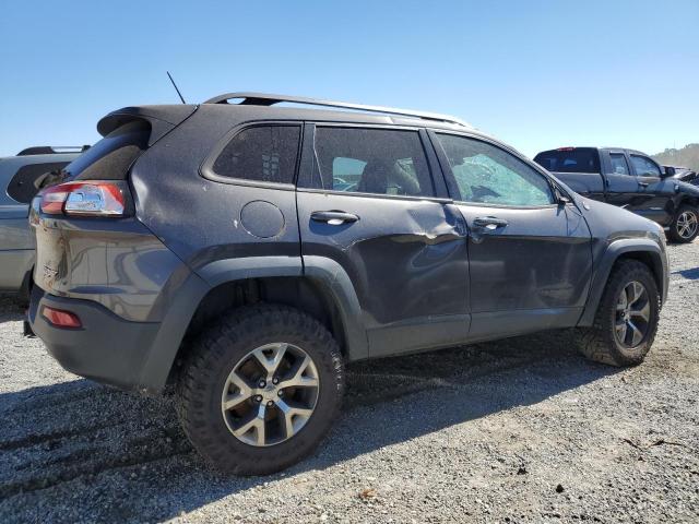 1C4PJMBB1FW795230 - 2015 JEEP CHEROKEE TRAILHAWK GRAY photo 3