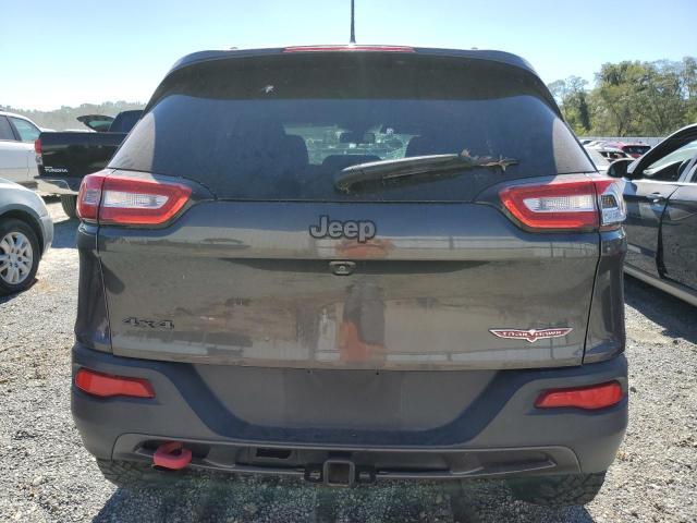1C4PJMBB1FW795230 - 2015 JEEP CHEROKEE TRAILHAWK Մոխրագույն լուսանկար 6
