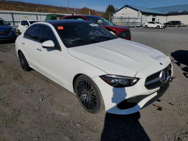 W1KAF4HB8NR052565 - 2022 MERCEDES-BENZ C 300 4MATIC WHITE photo 4