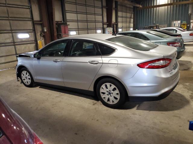 3FA6P0G74DR147295 - 2013 FORD FUSION S SILVER photo 2