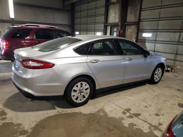 3FA6P0G74DR147295 - 2013 FORD FUSION S SILVER photo 3