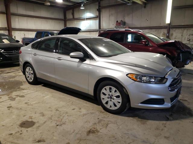 3FA6P0G74DR147295 - 2013 FORD FUSION S SILVER photo 4