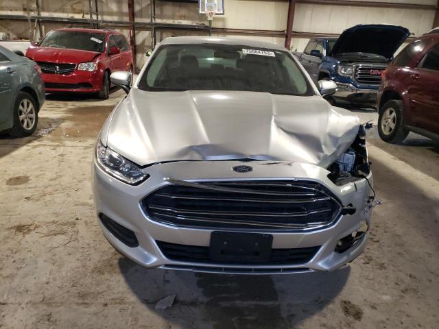 3FA6P0G74DR147295 - 2013 FORD FUSION S SILVER photo 5