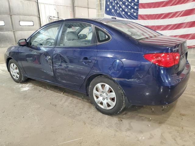 KMHDU46D37U247597 - 2007 HYUNDAI ELANTRA GLS BLUE photo 2