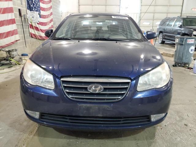 KMHDU46D37U247597 - 2007 HYUNDAI ELANTRA GLS BLUE photo 5