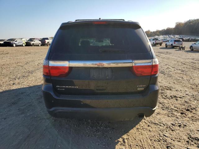 1C4RDJDG9CC118611 - 2012 DODGE DURANGO CREW BLACK photo 6