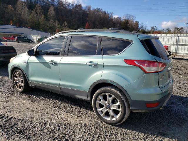 1FMCU0HX8DUD67547 - 2013 FORD ESCAPE SEL BLUE photo 2