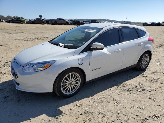 1FADP3R44EL345158 - 2014 FORD FOCUS BEV WHITE photo 1