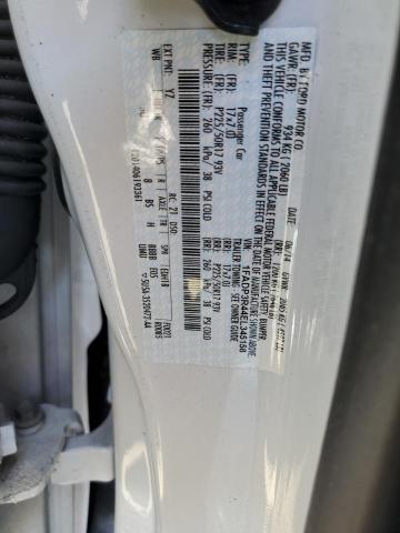 1FADP3R44EL345158 - 2014 FORD FOCUS BEV WHITE photo 12