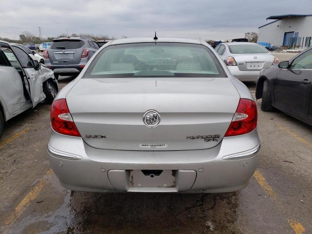 2G4WD582081198169 - 2008 BUICK LACROSSE CXL SILVER photo 6