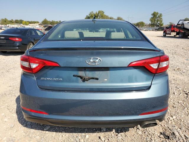 5NPE24AFXHH532882 - 2017 HYUNDAI SONATA SE BLUE photo 6