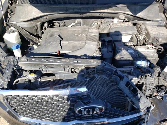 5XYPGDA31GG057211 - 2016 KIA SORENTO LX BLACK photo 12