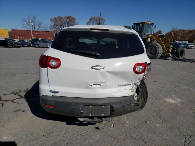 1GNLVGED7AS122063 - 2010 CHEVROLET TRAVERSE LT WHITE photo 6