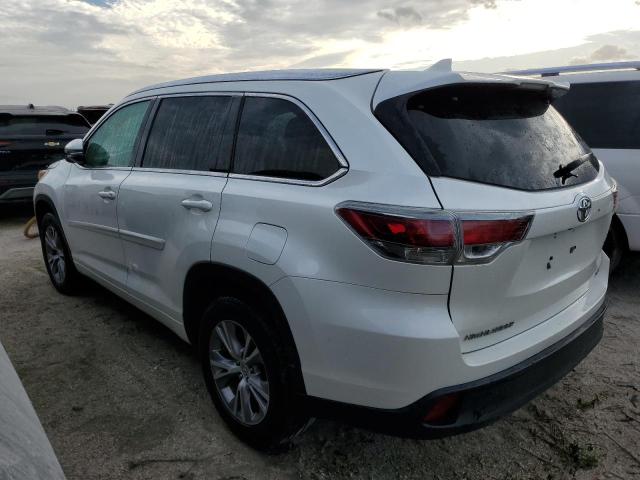 5TDKKRFH6ES028491 - 2014 TOYOTA HIGHLANDER XLE Ağ foto 2