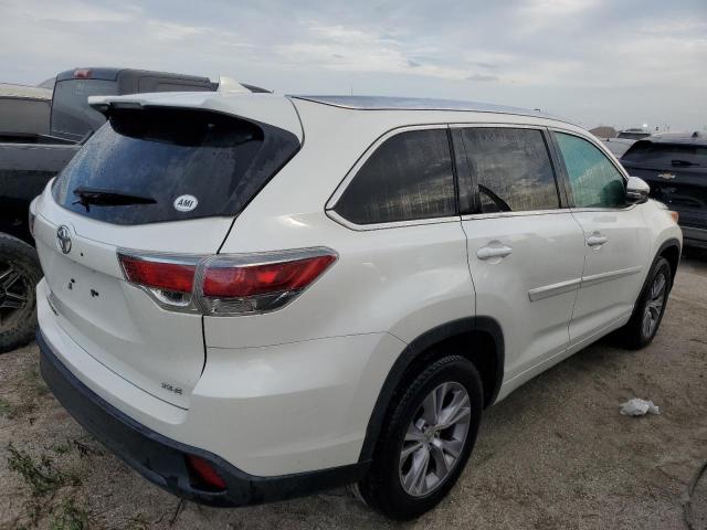 5TDKKRFH6ES028491 - 2014 TOYOTA HIGHLANDER XLE Ağ foto 3