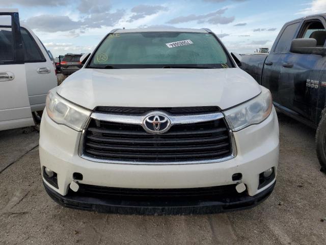 5TDKKRFH6ES028491 - 2014 TOYOTA HIGHLANDER XLE Ağ foto 5