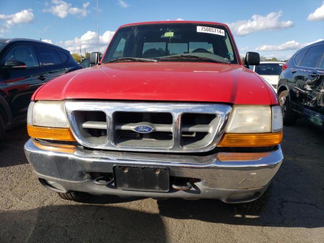 1FTZR15V2YTA74828 - 2000 FORD RANGER SUPER CAB RED photo 5